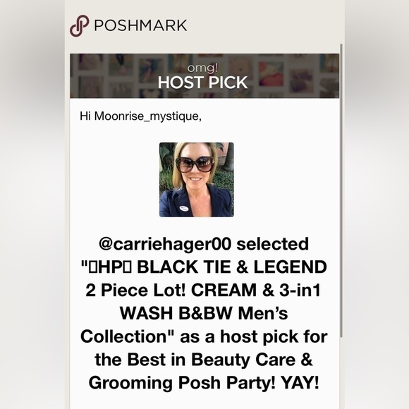 🌟HPX3🌟 BLACK TIE & LEGEND 2 Piece Lot CREAM & 3-in1 WASH B&BW Men’s Collection - Picture 3 of 8